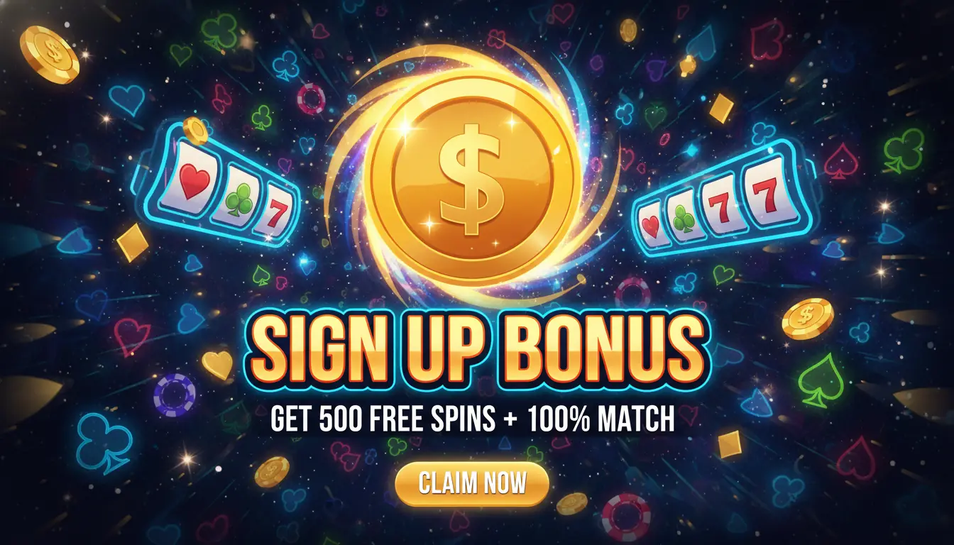 National casino sign up bonus