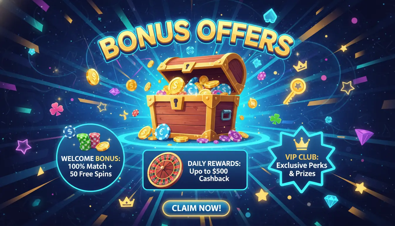 National casino bonus offers